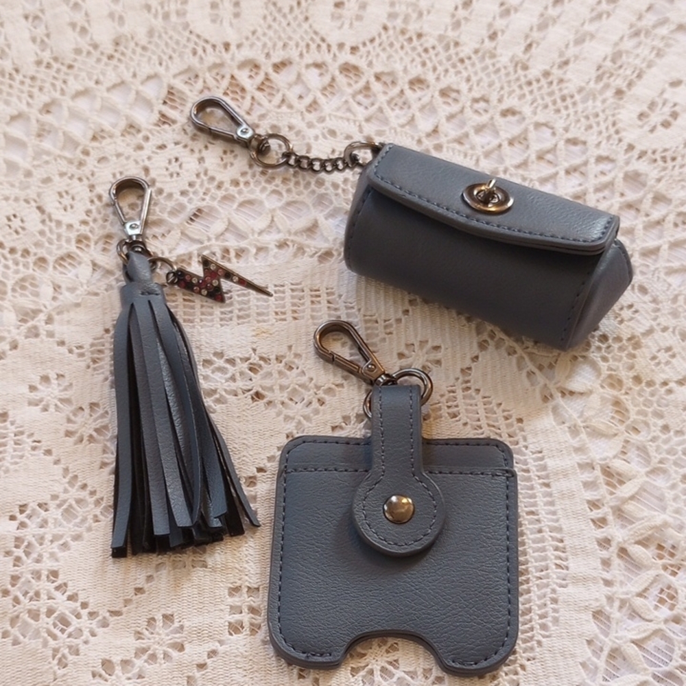 Handbag Accessories Blue/Gray  Bundle